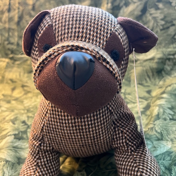 1896-CTT Huntington Home “Brown Checked Dog”Woodland Critter - Picture 3 of 8